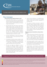 Global report on food crises 2018